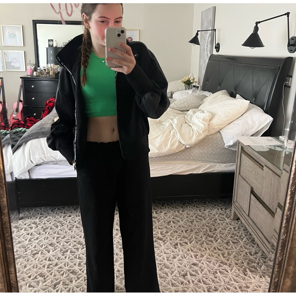 Free People Movement Black zip up - Picture 3 of 6